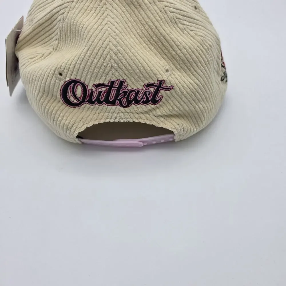 OutKast Speakerboxxx Love Below Headgear Classics Corduroy Snapback Hat NWT